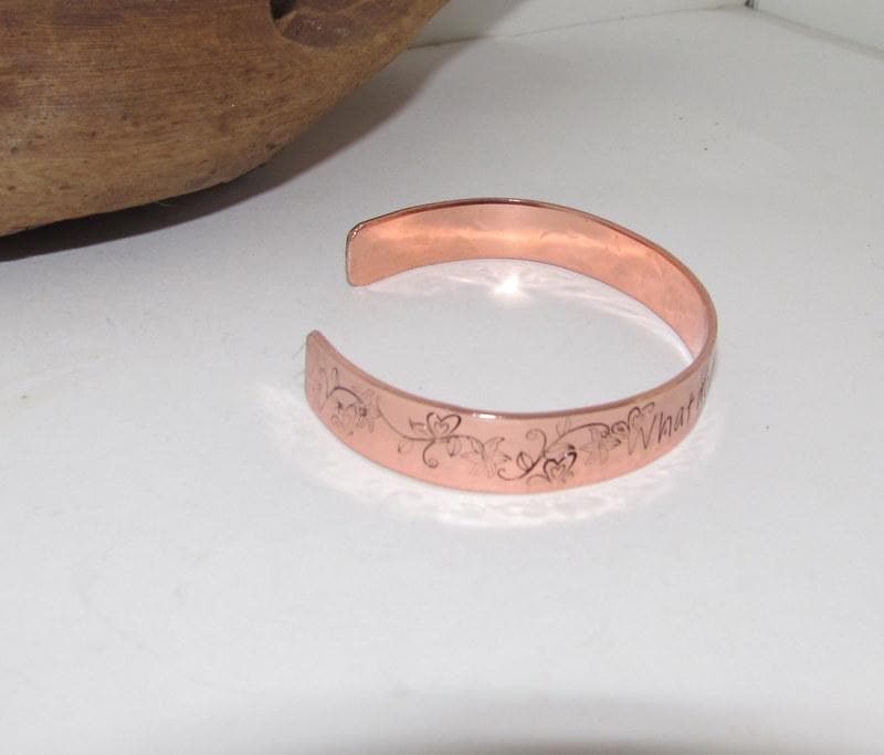What would Dolly do cuff, country girl jewelry, custom stamped jewelry, personalized jewelry, brides maids gifts,, view 11
