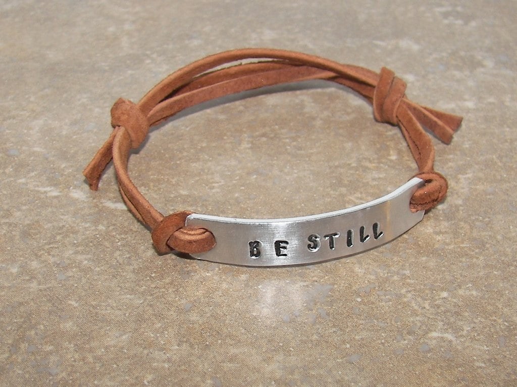 Love word bracelet, custom handstamped aluminum bar bracelet,personalized gift under 20-personalized, bracelets for women, view 6