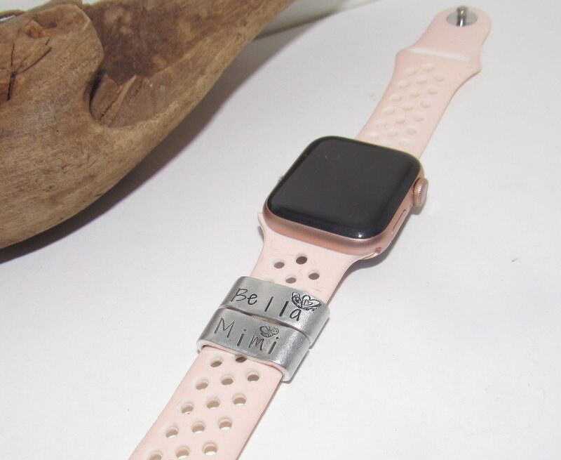 Personalized Watch Band Charm, Smart Watch Charm, custom charm for smart watch, I watch band weight loss charm, view 2