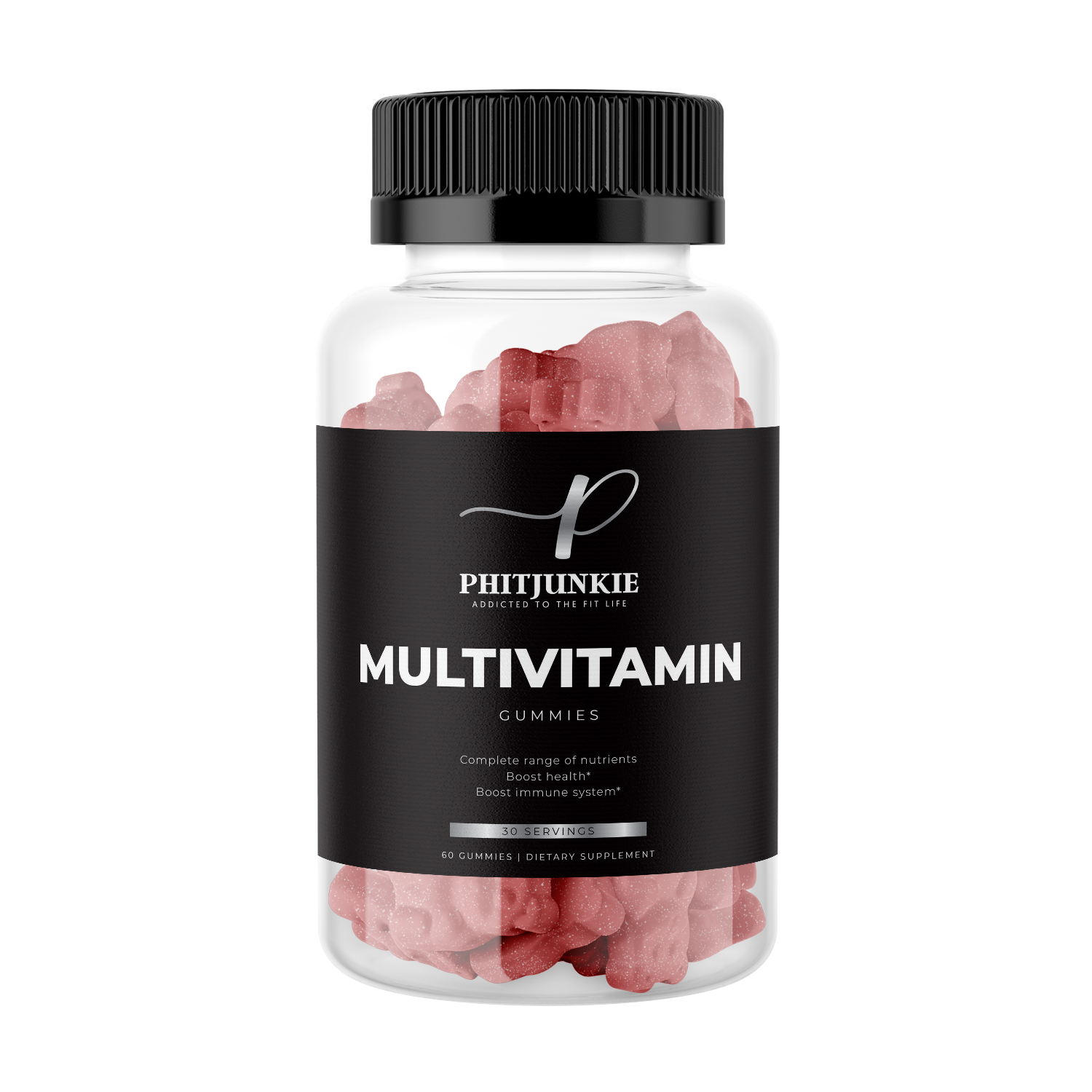 Phitjunkie Multivitamin Gummies bottle