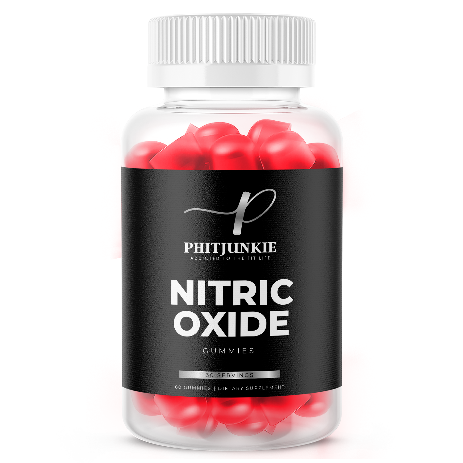 Phitjunkie Nitric Oxide Gummies bottle