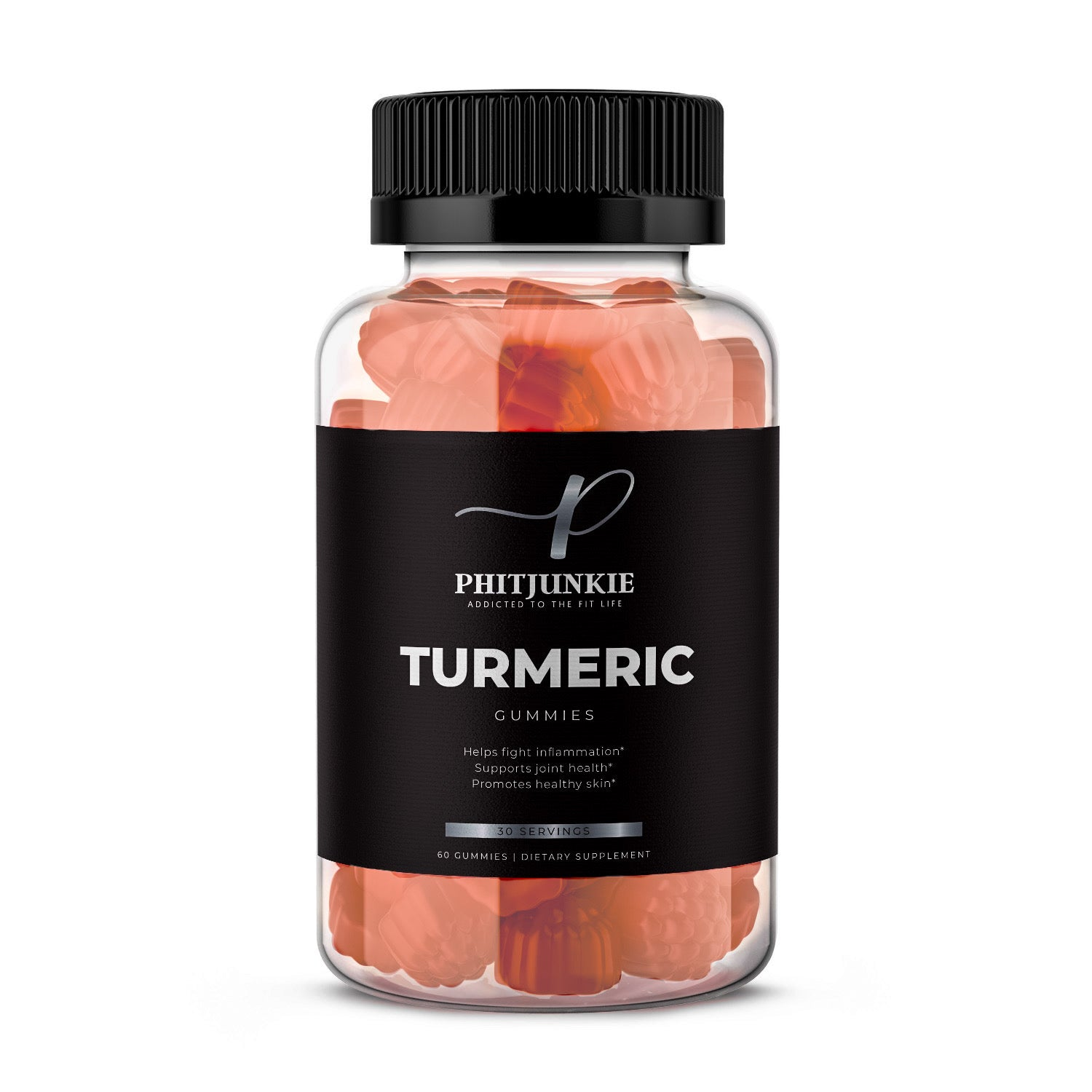 Phitjunkie Turmeric Gummies bottle