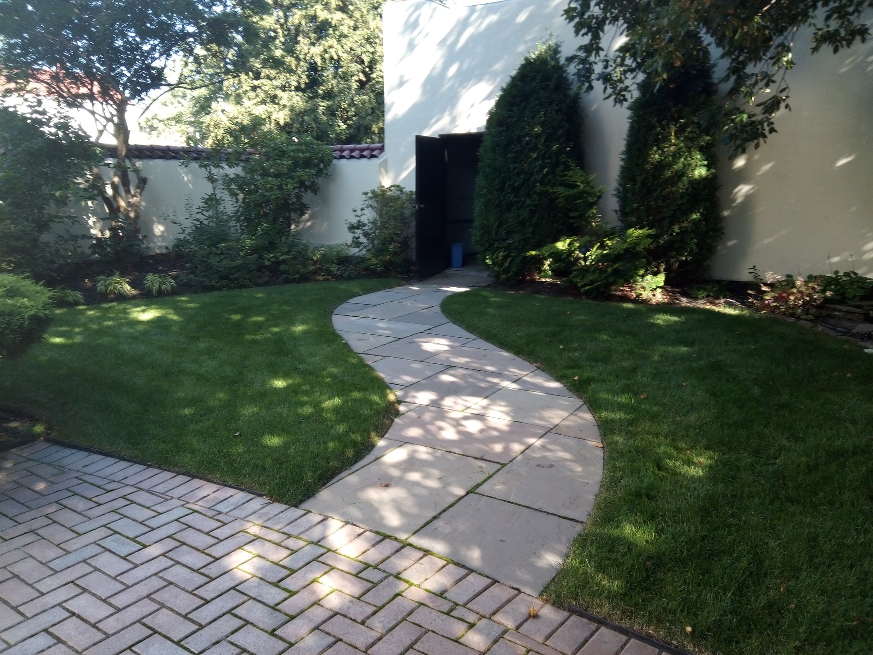 Spanish Courtyard project in Buffalo