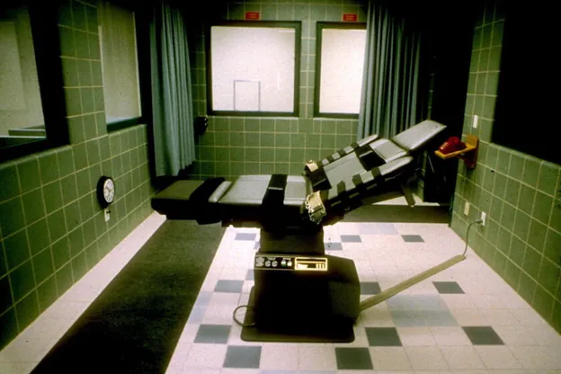 Execution chamber at Green Haven Correctional Facility