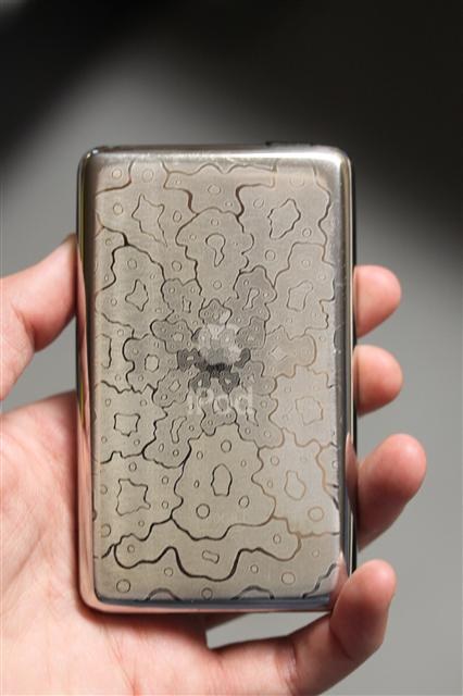 Custom engraved iPod Classic