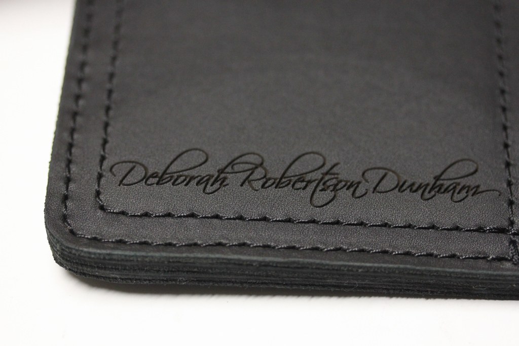 Name Engraved On Leather