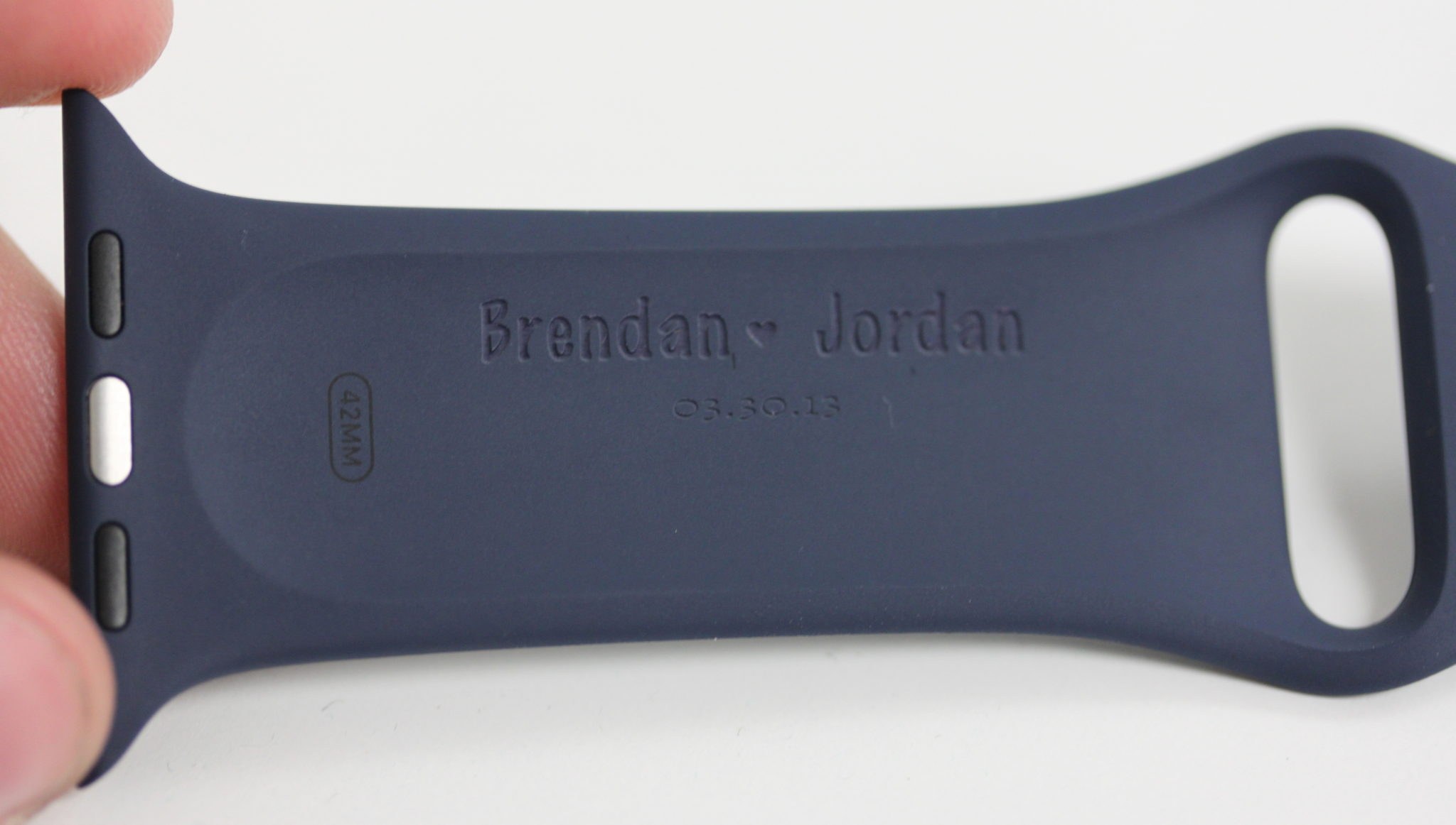 Anniversary Engraved iPad Watch Sport Band