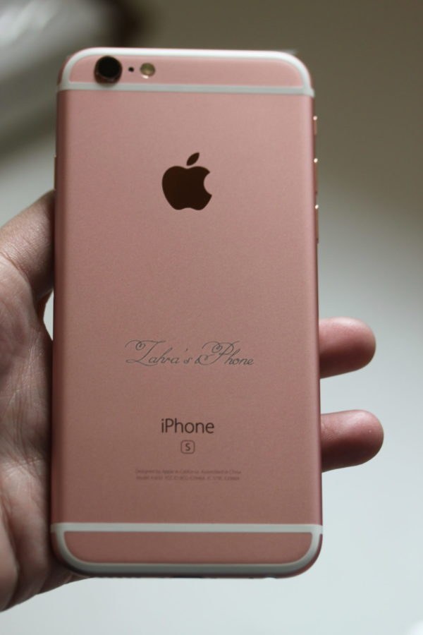 Rose Gold iPhone 6s Engraving