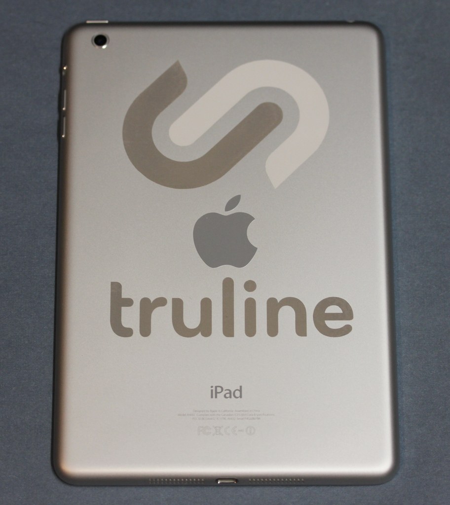 Two-Color Laser Engraved iPad Mini