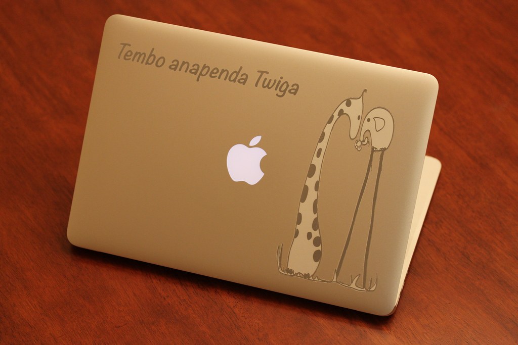 Child’s Drawing MacBook Engraving