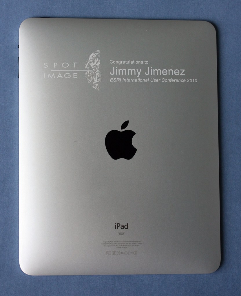 Engraved iPad For Winner