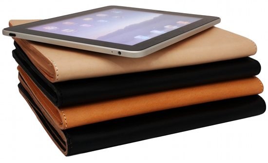 Engraved Leather iPad Cases from Aligata