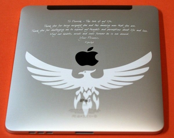 Phoenix Engraved iPad