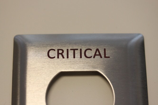 Electrical Switch Plate Markings
