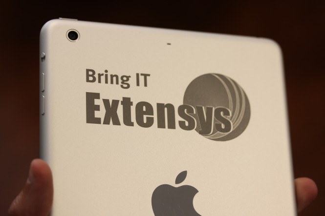 Extensys iPad mini Engraving