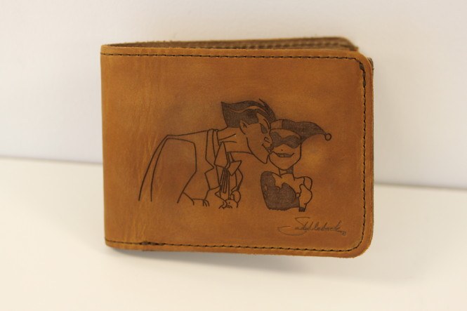 Engraved Saddleback Leather Wallet