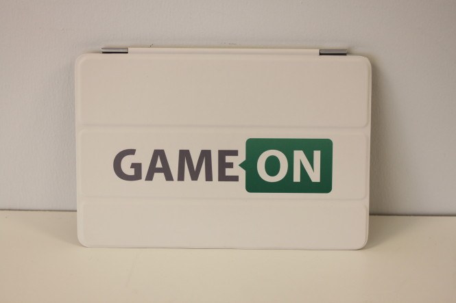 Printed White iPad Cover