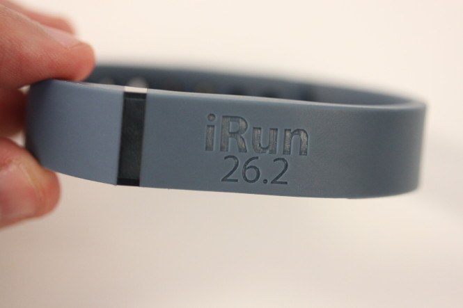 Engraved Runner Fitbit Band