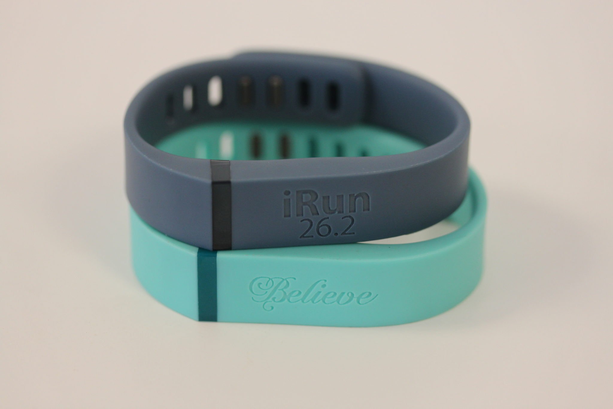 “Believe”  Custom Engraved Fitbit Band