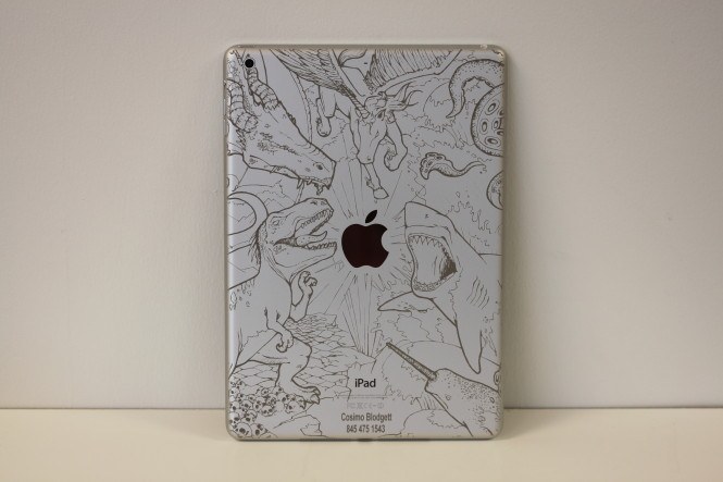 Creatures iPad Air Engraving