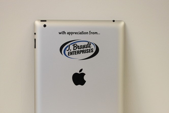 Printed Logo iPad