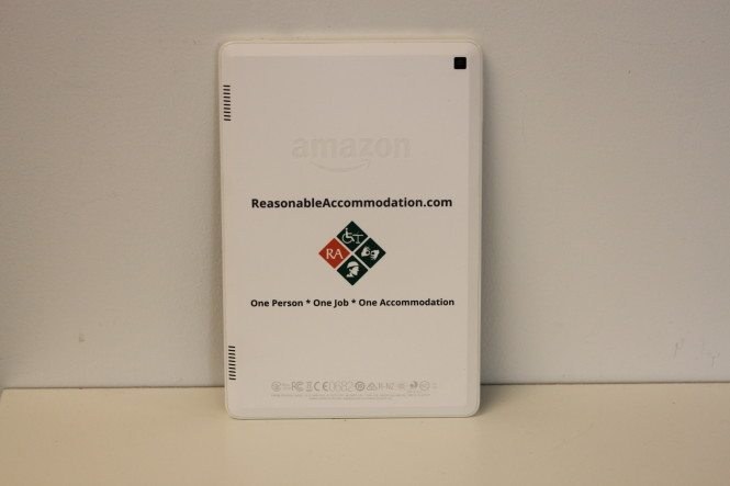 Custom Printed White Kindle Fire HD7