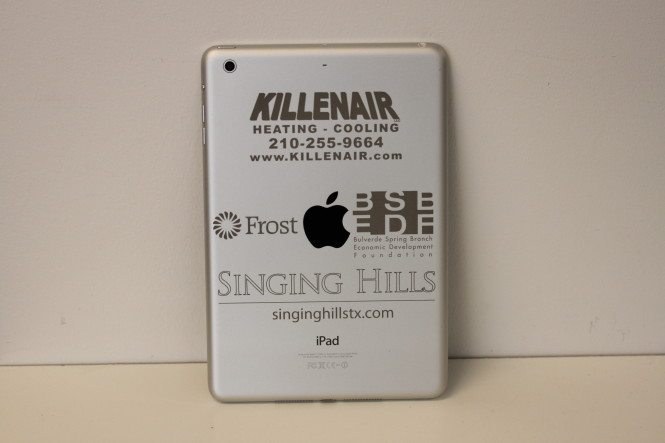 Sponsorship Gift – Engraved iPad