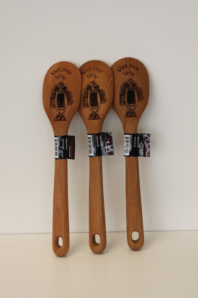 Custom Engraved Wooden Spoons