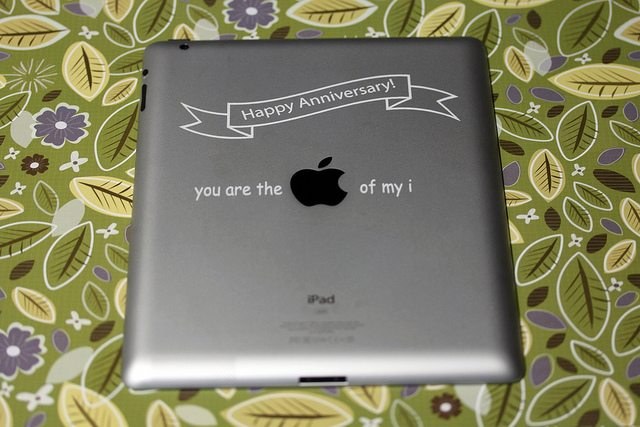 iPad for an Anniversary