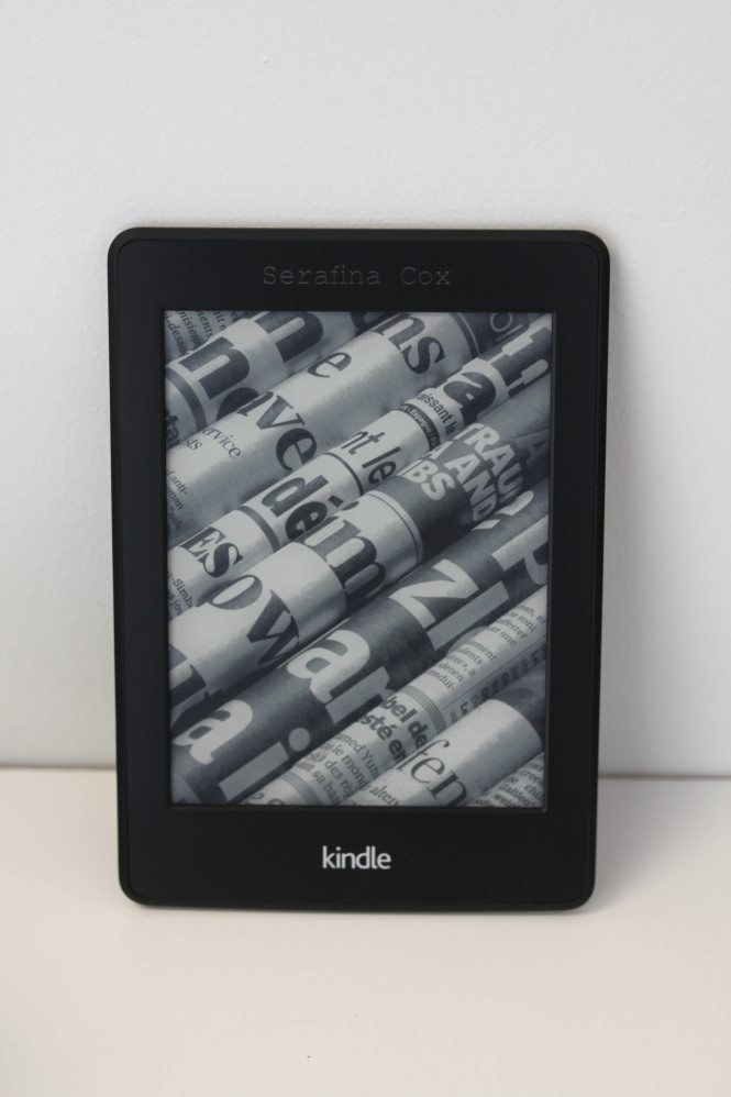 Name Engraved on Front of Kindle