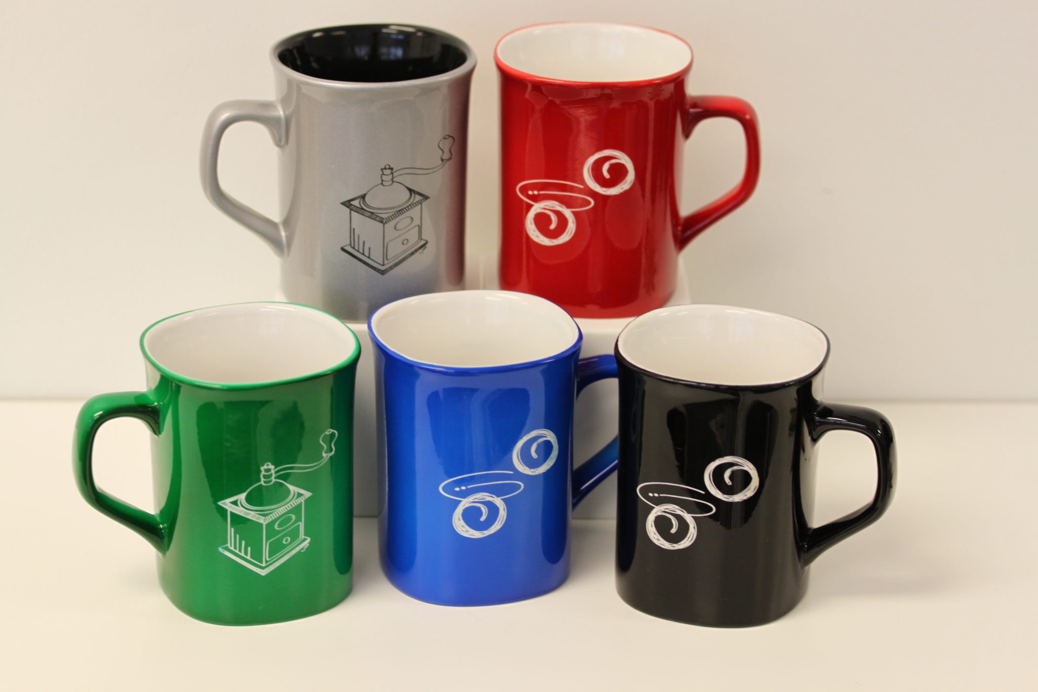 Written ASL Engraved Coffee Mugs