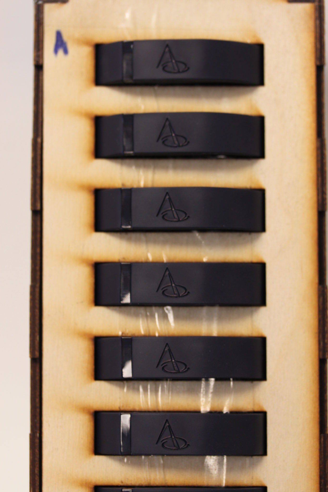 Logo Engraved on Fitbit Wrist Bands