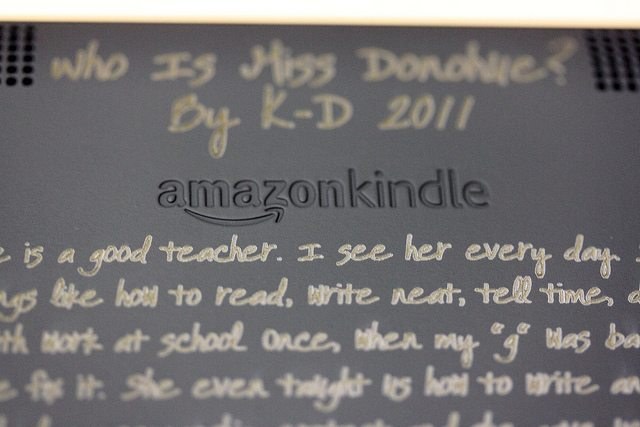 Class Gift – Customized Kindle