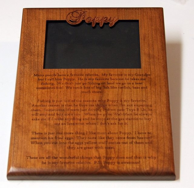 Custom Engraved Photo Plaque
