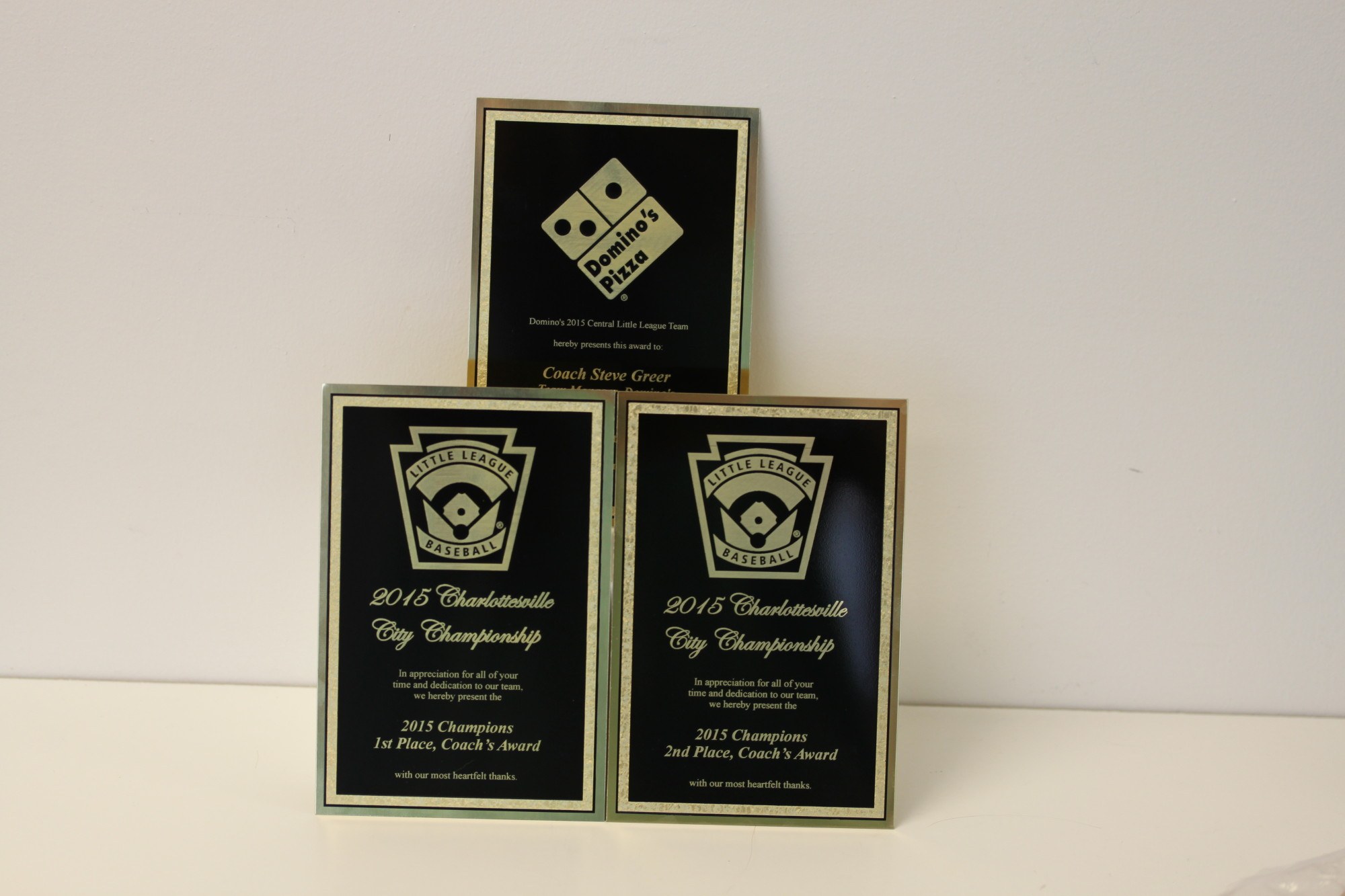 Engraved Plaque Plates