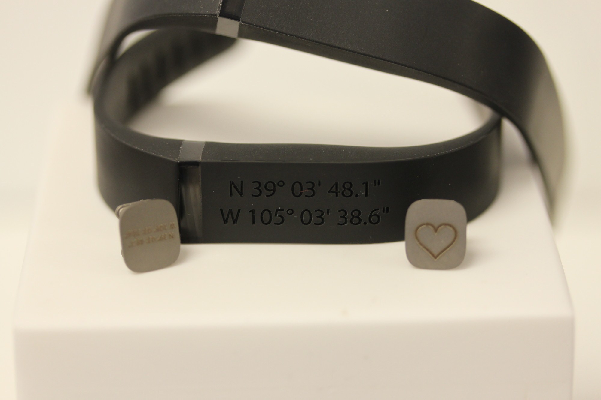 Romantic Location Fitbit Flex Engraving