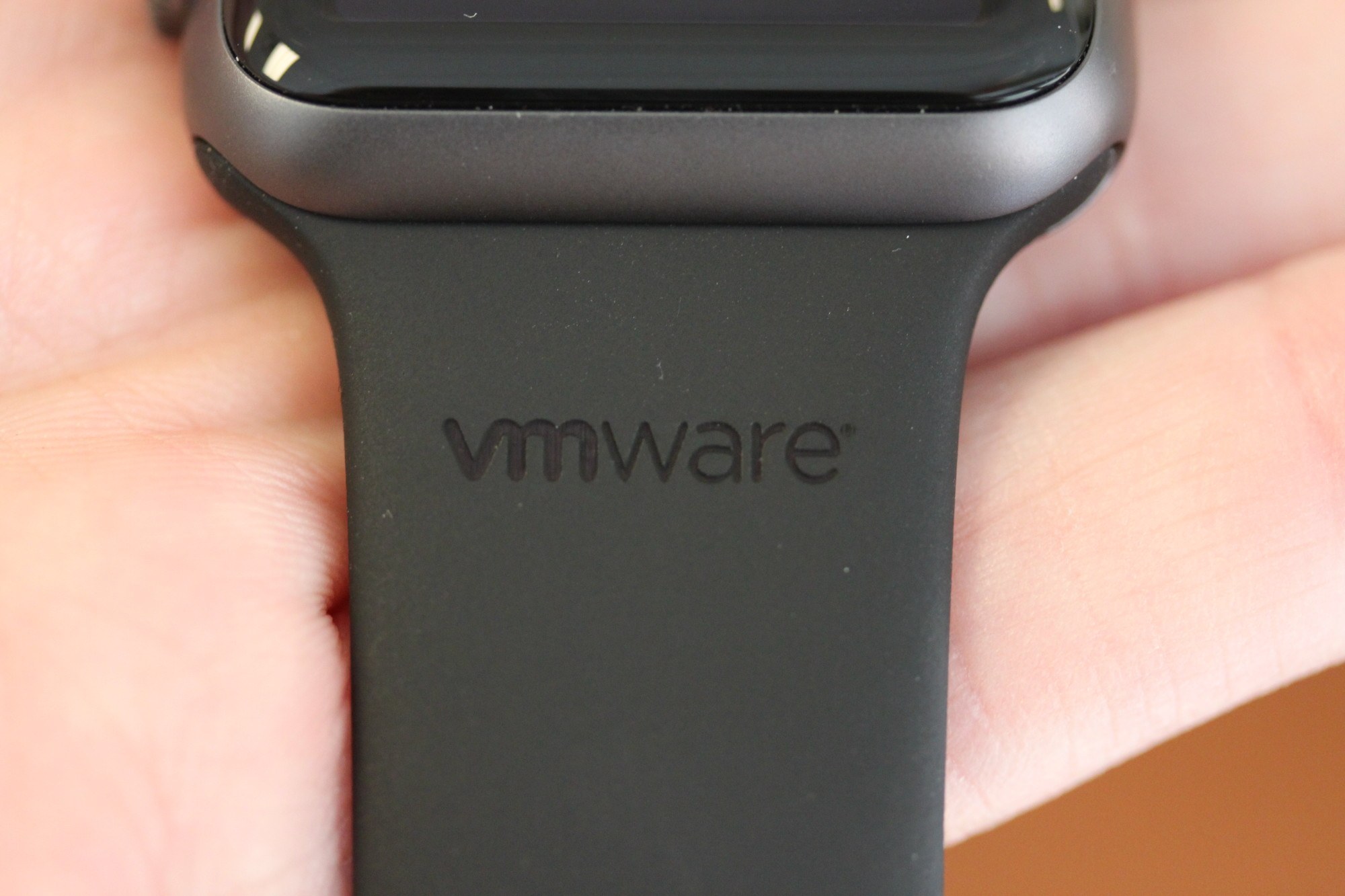 Engraved Black Apple Watch Sport Band