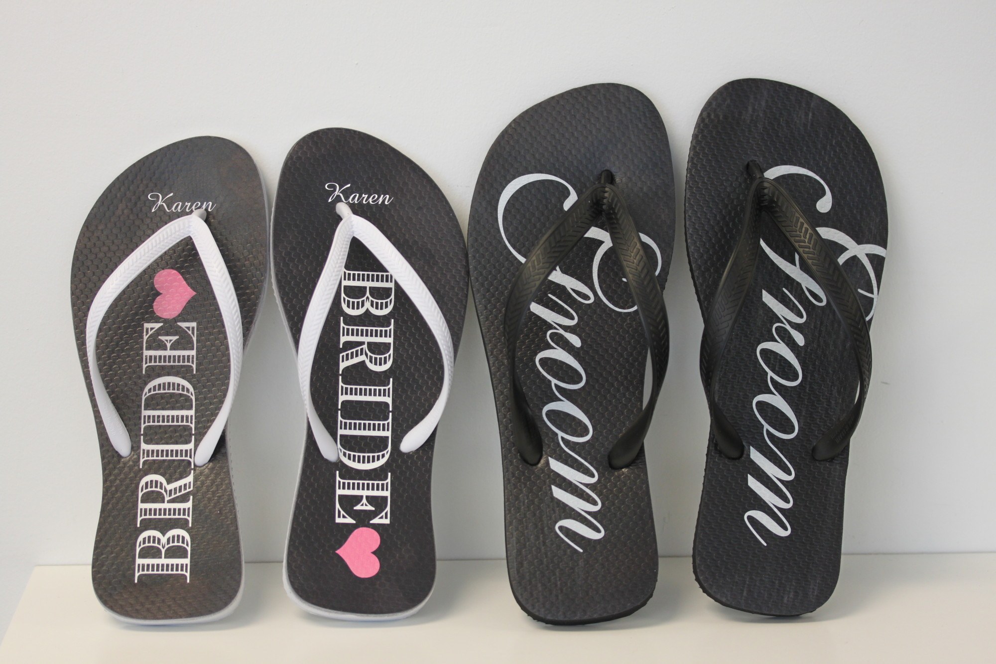 Wedding Party Flip Flops