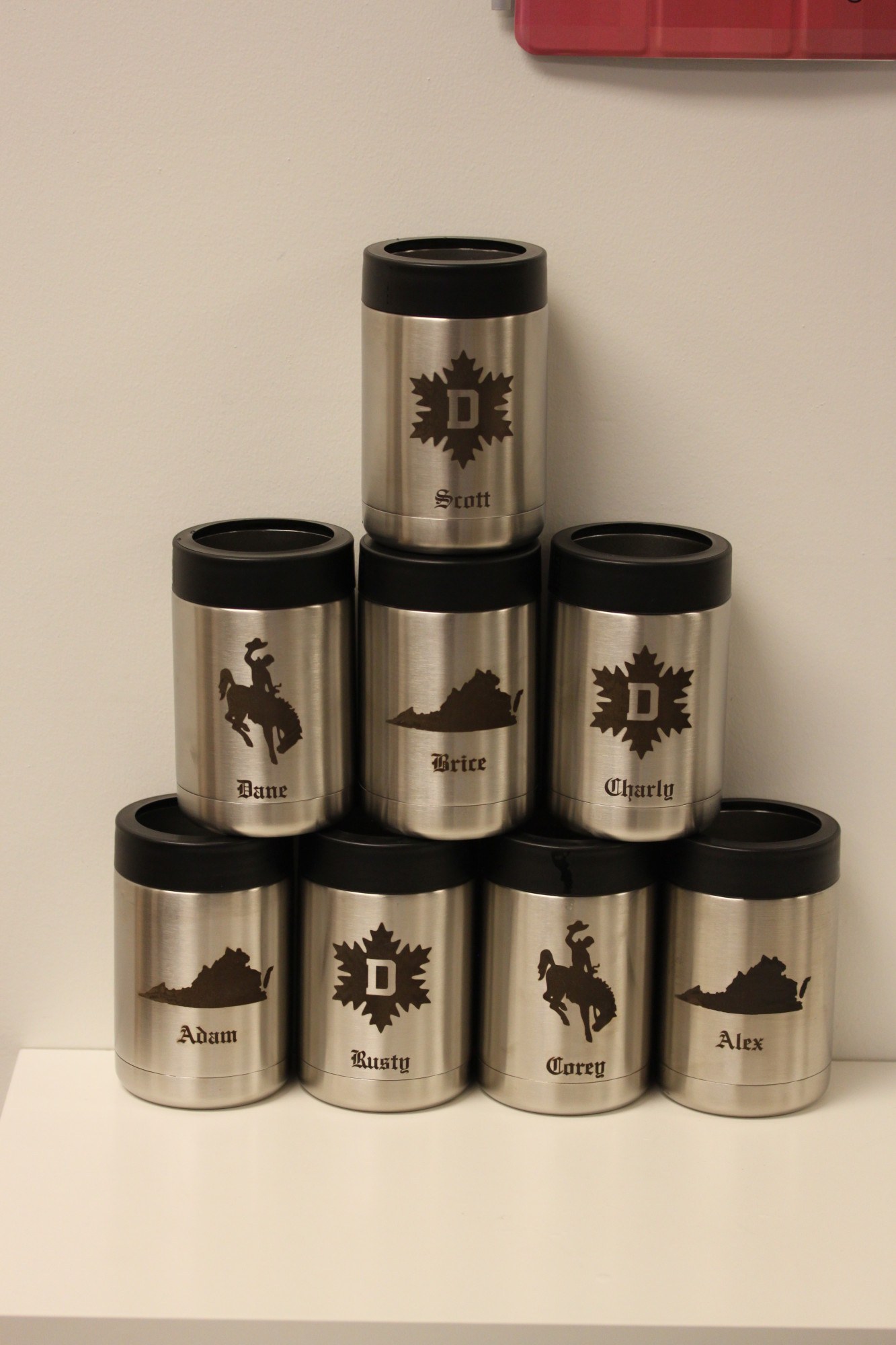 Engraved Yeti Can Cooler