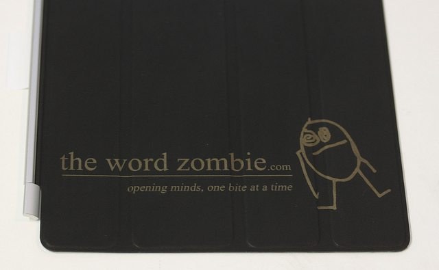 Custom Black Smart Cover for Word Zombie