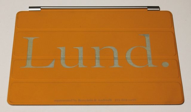 Custom Orange Smart Cover
