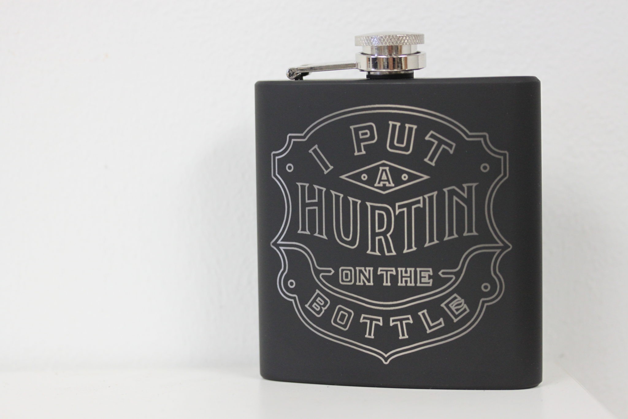 Laser Etched Flask – Band Merch