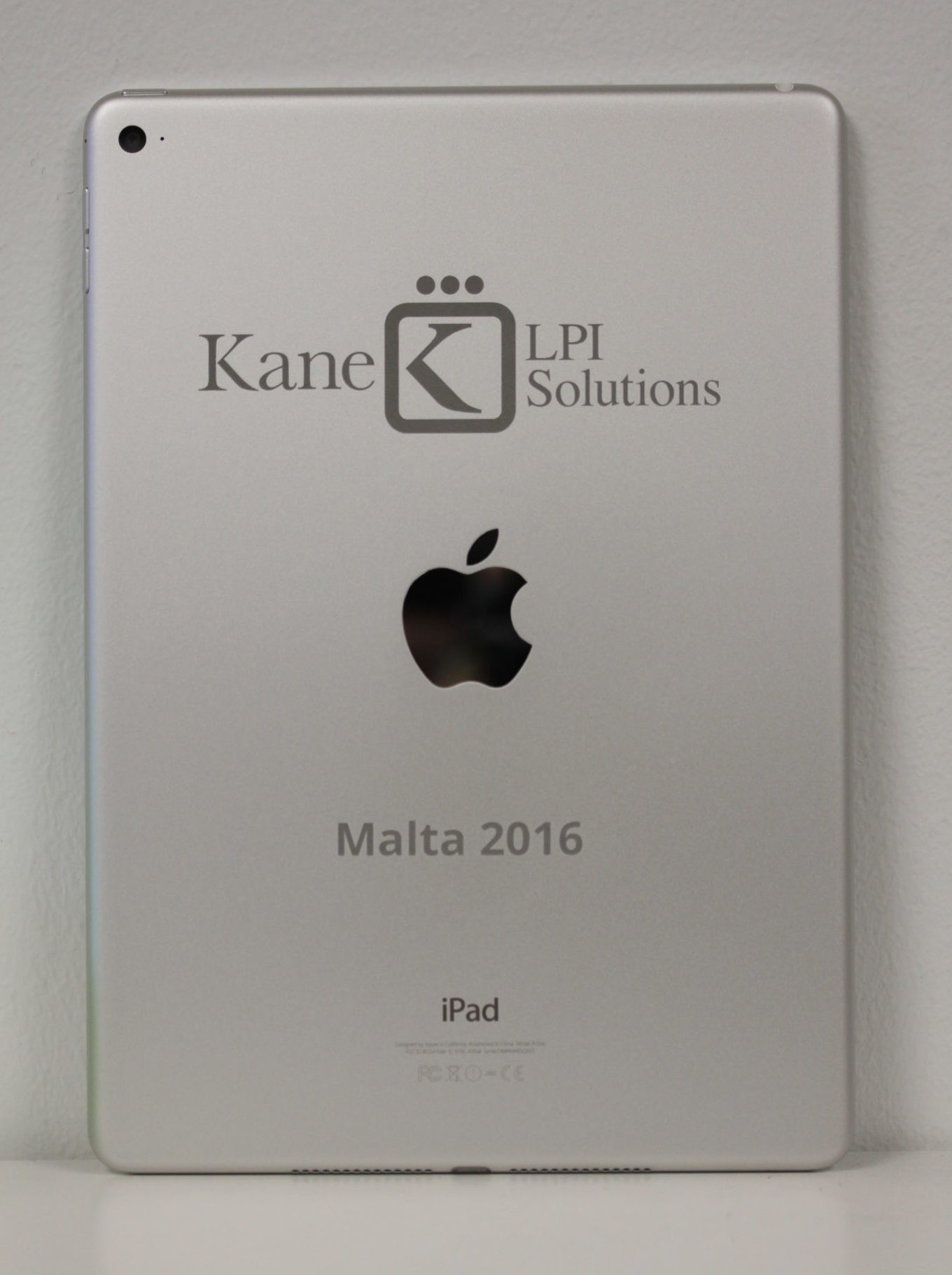 Corporate iPad Laser Engraving