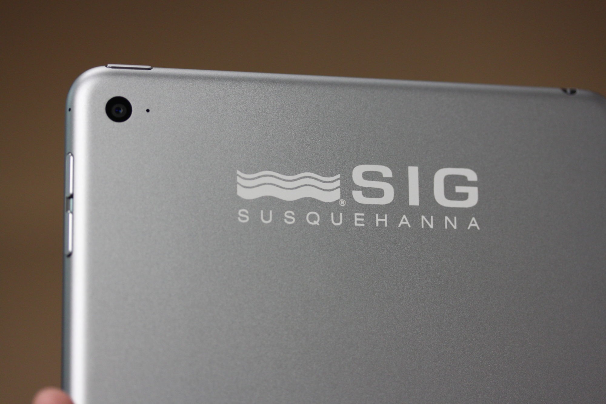 SIG Susquehanna iPad Engraving