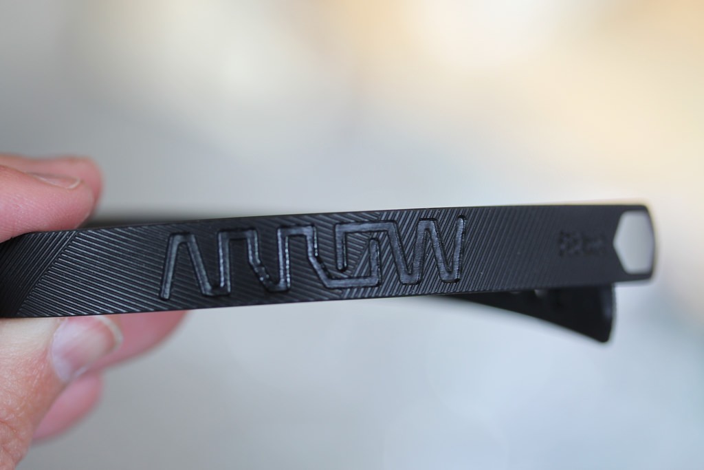 Engraved Logo on Fitbit Flex 2