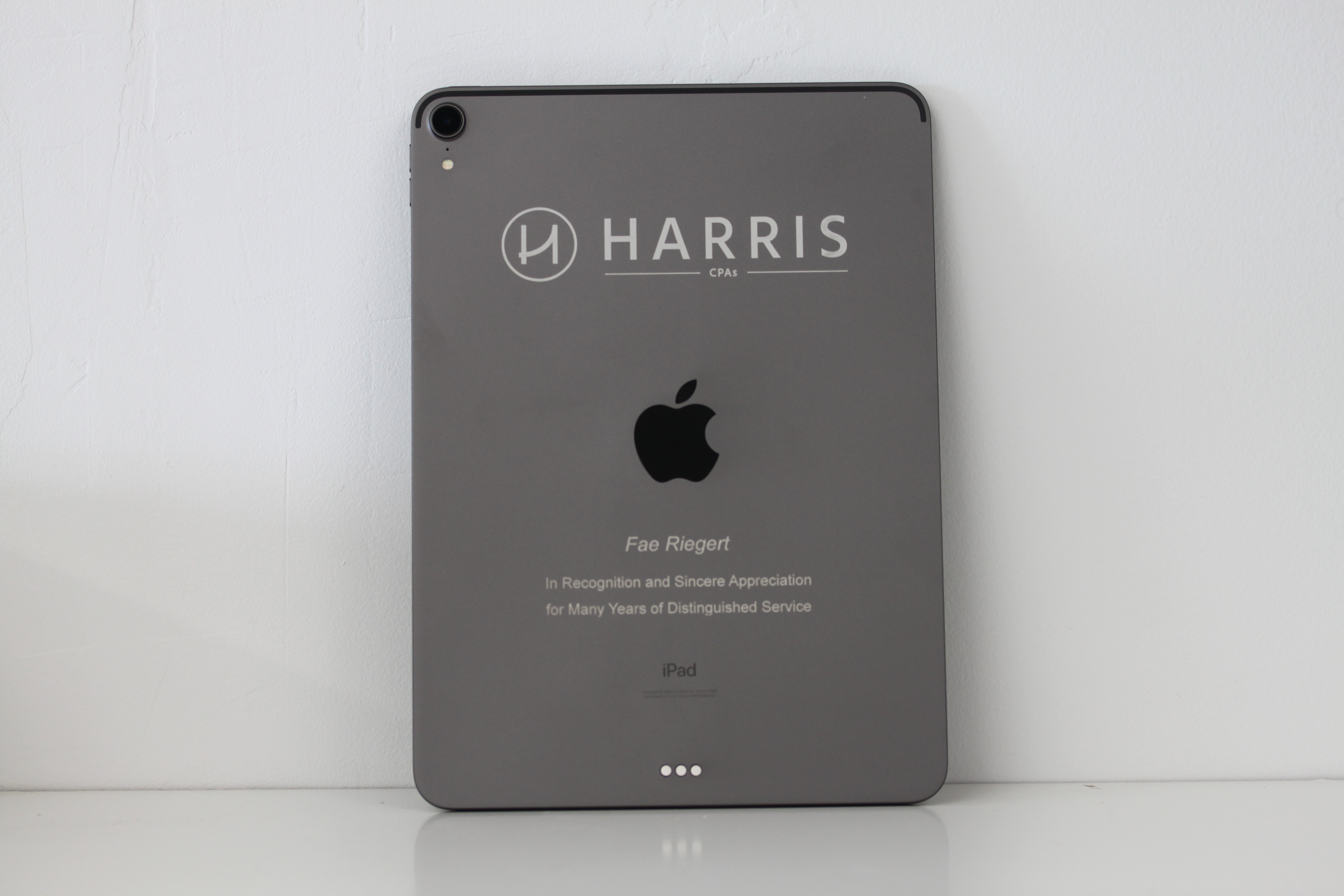 Laser Engraved iPad Pro
