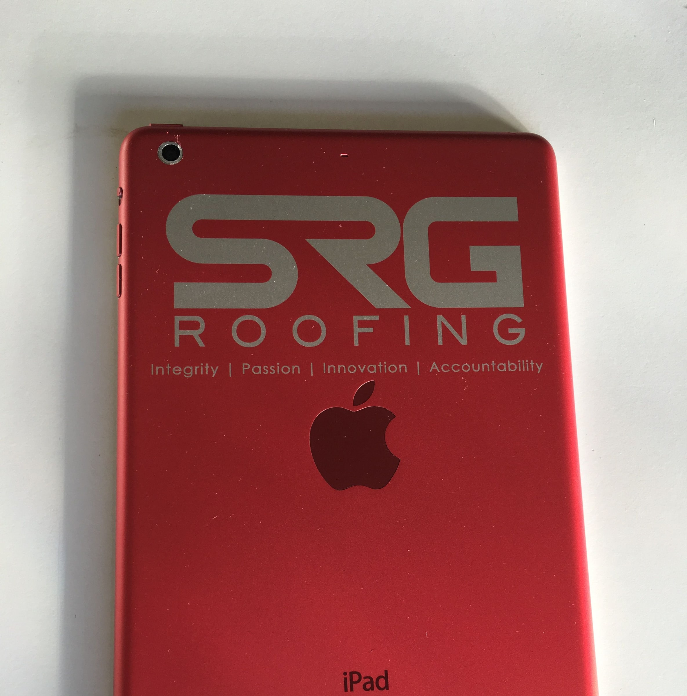 SRG Roofing Red iPad