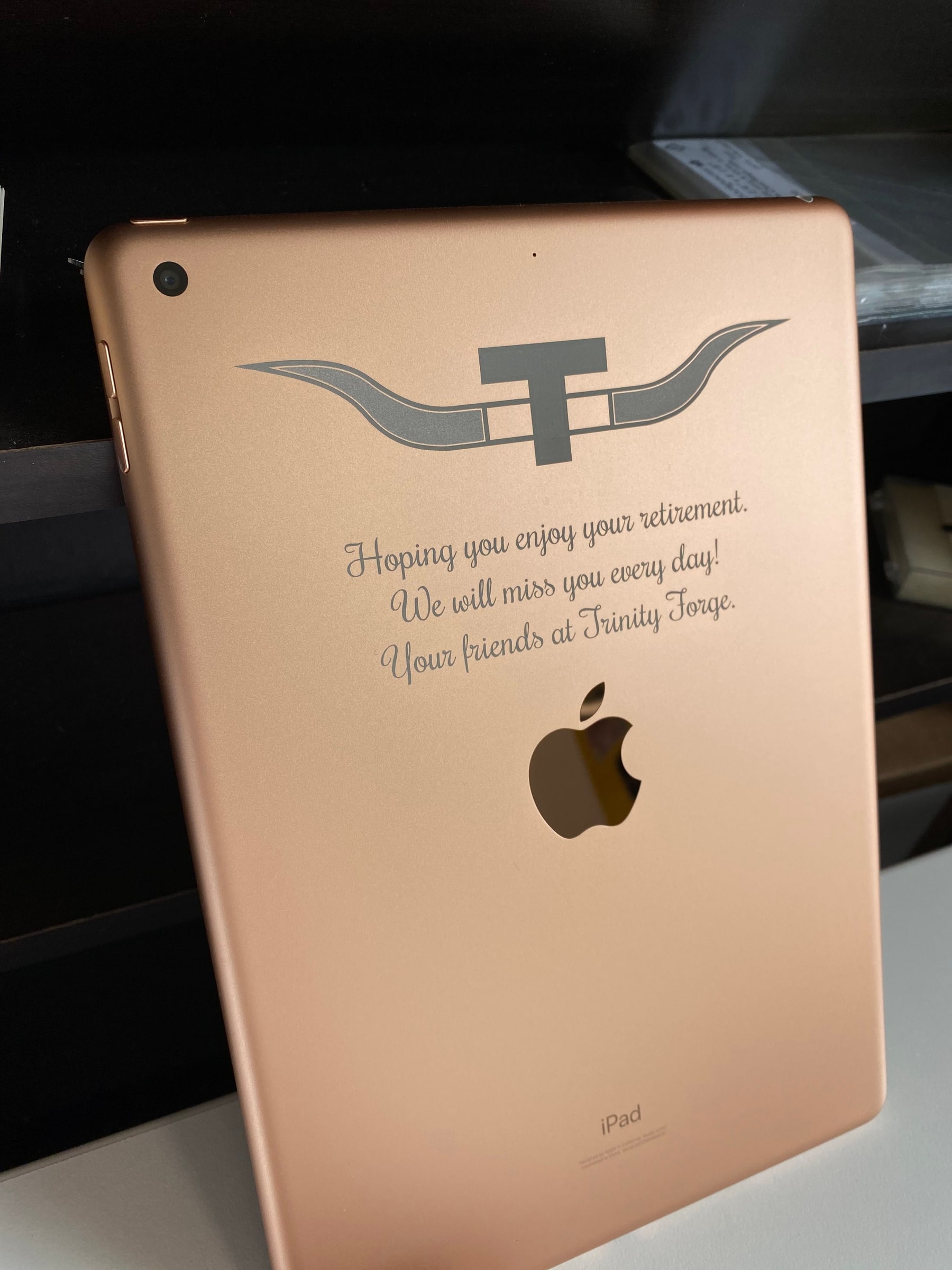 Trinity Forge Retirement iPad