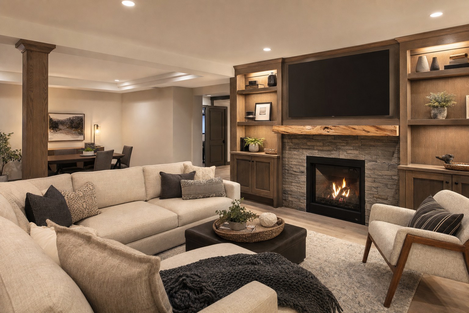 Basement renovations