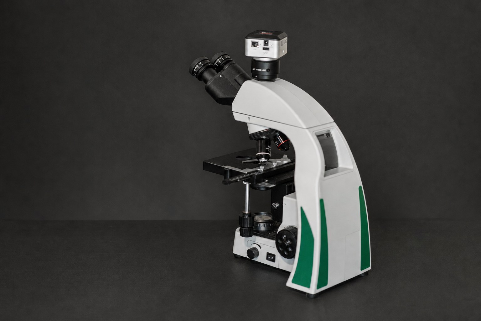Microscope used to take a closer look at oral bacteria during an Oral Reset visit